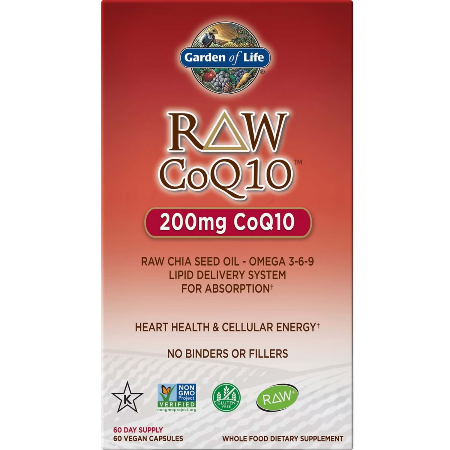 CoQ10 Raw Vegan - 60 gélules