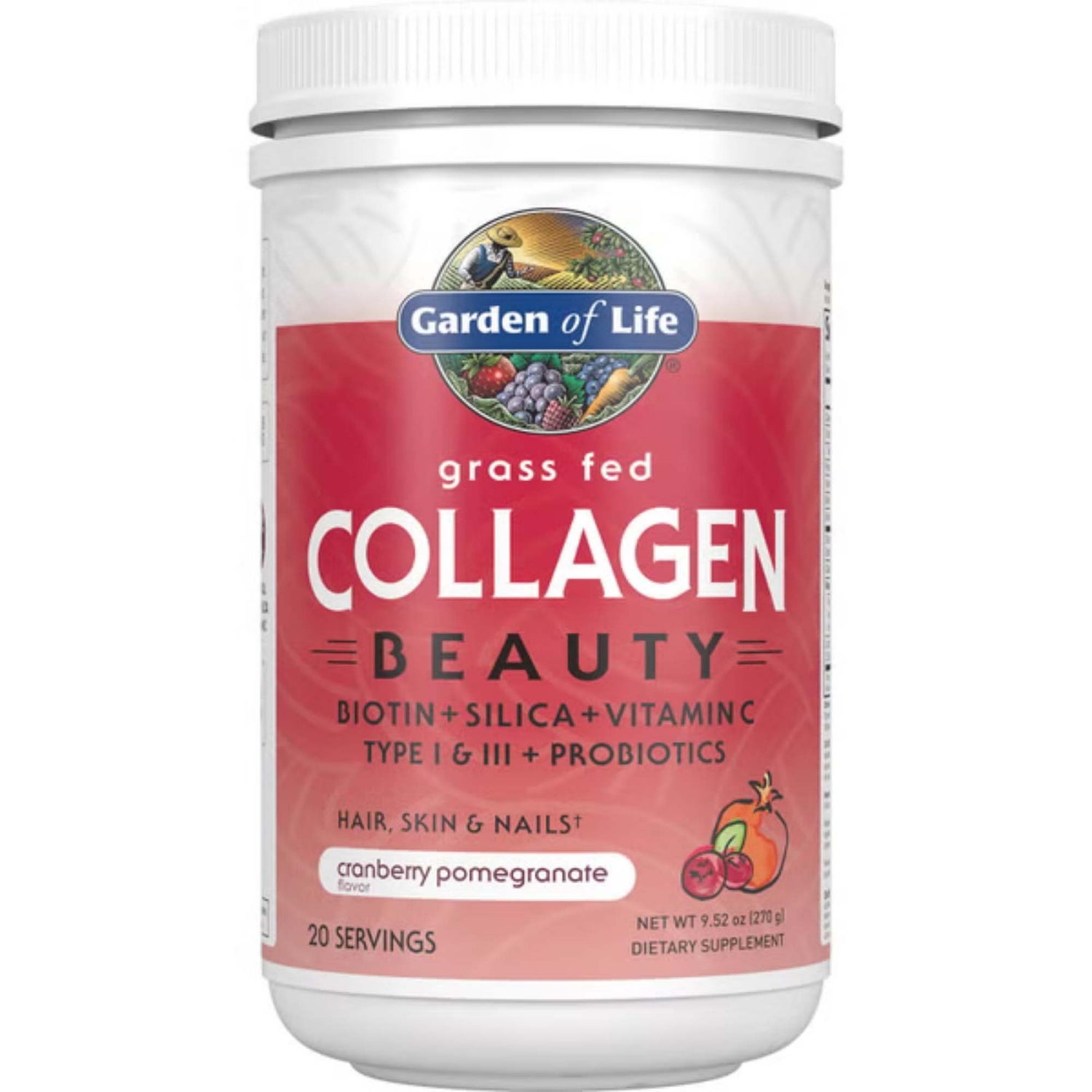 Collagen Beauty - Canneberge-grenade - 270 g