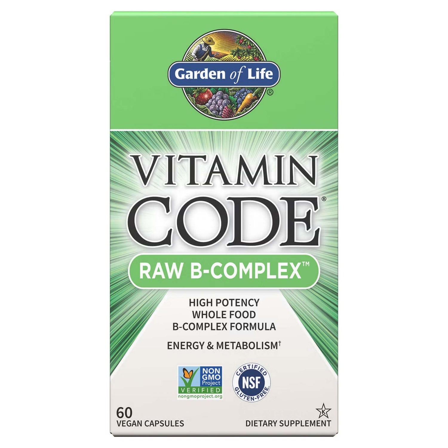 Vitamin Code B-Complex - 60 Capsules