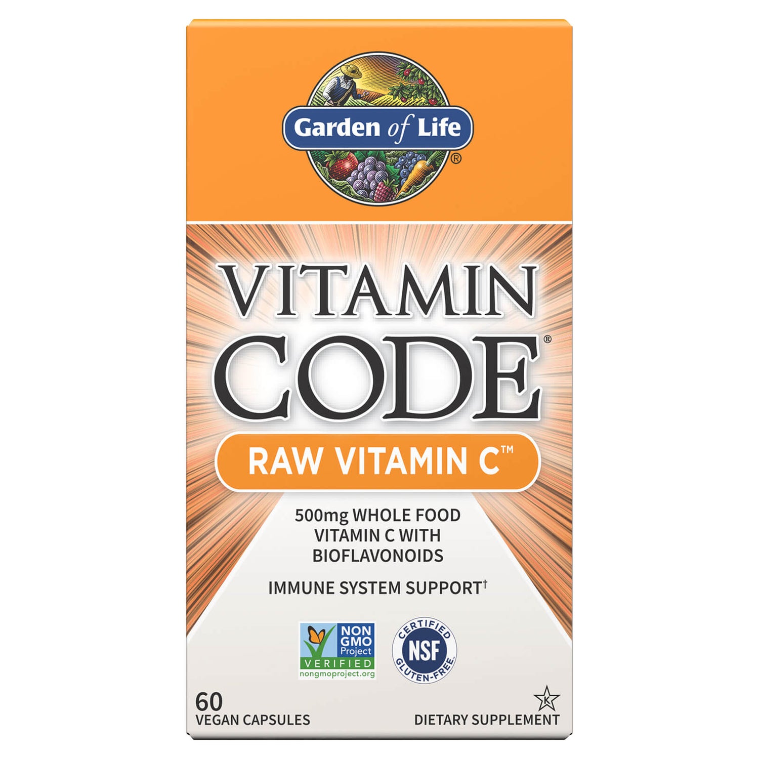 Vitamin Code Raw Vitamine C - 60 gélules