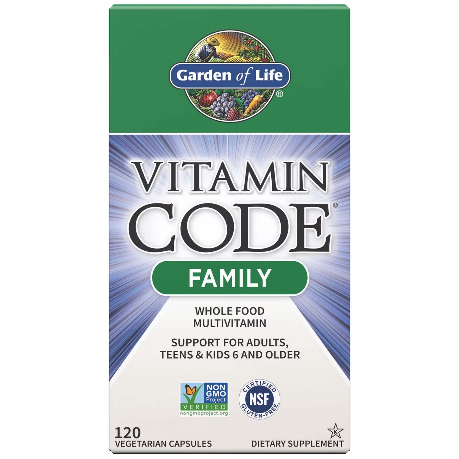 Vitamin Code Famille - 120 Capsules