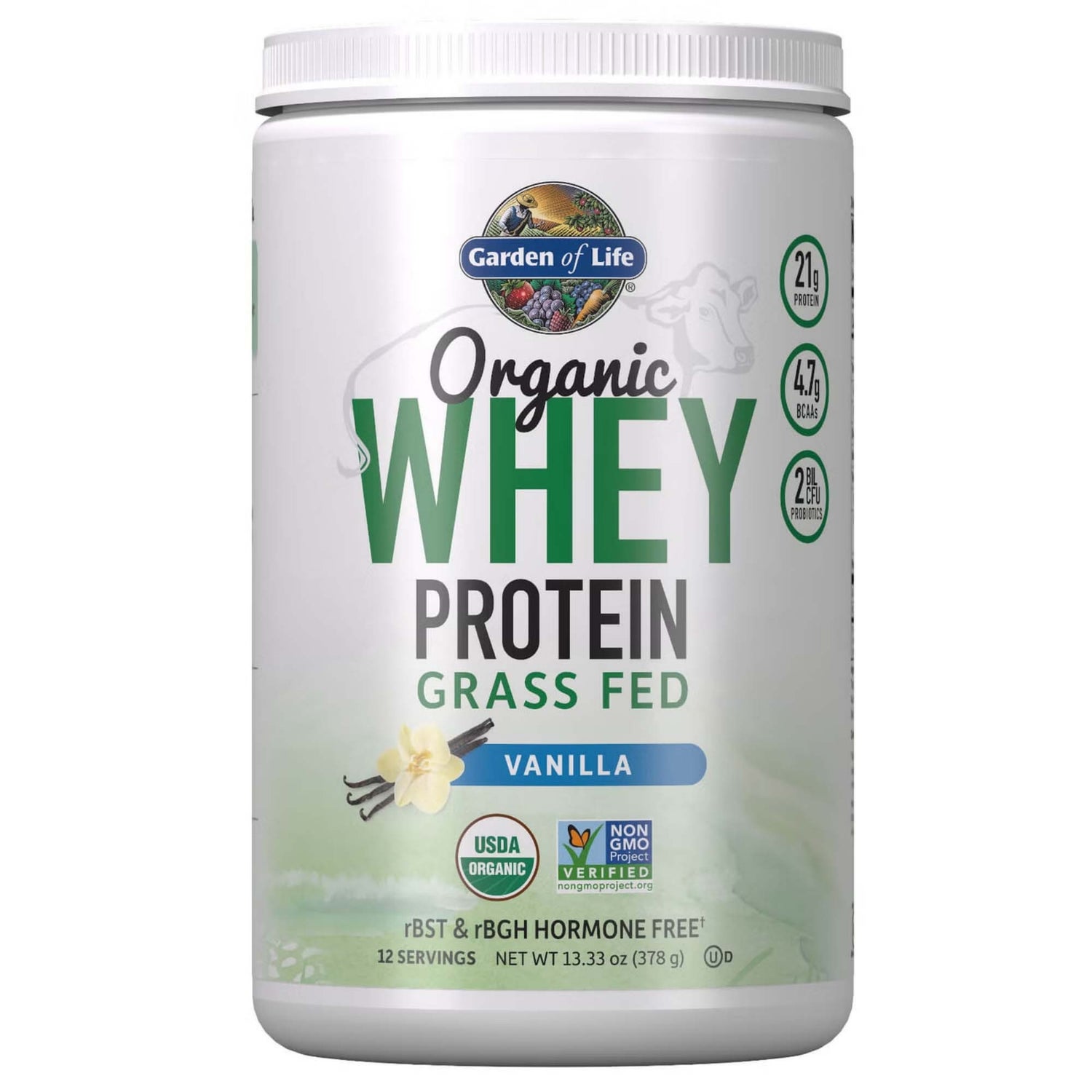 Whey Protéine Biologique - Vanille - 379g