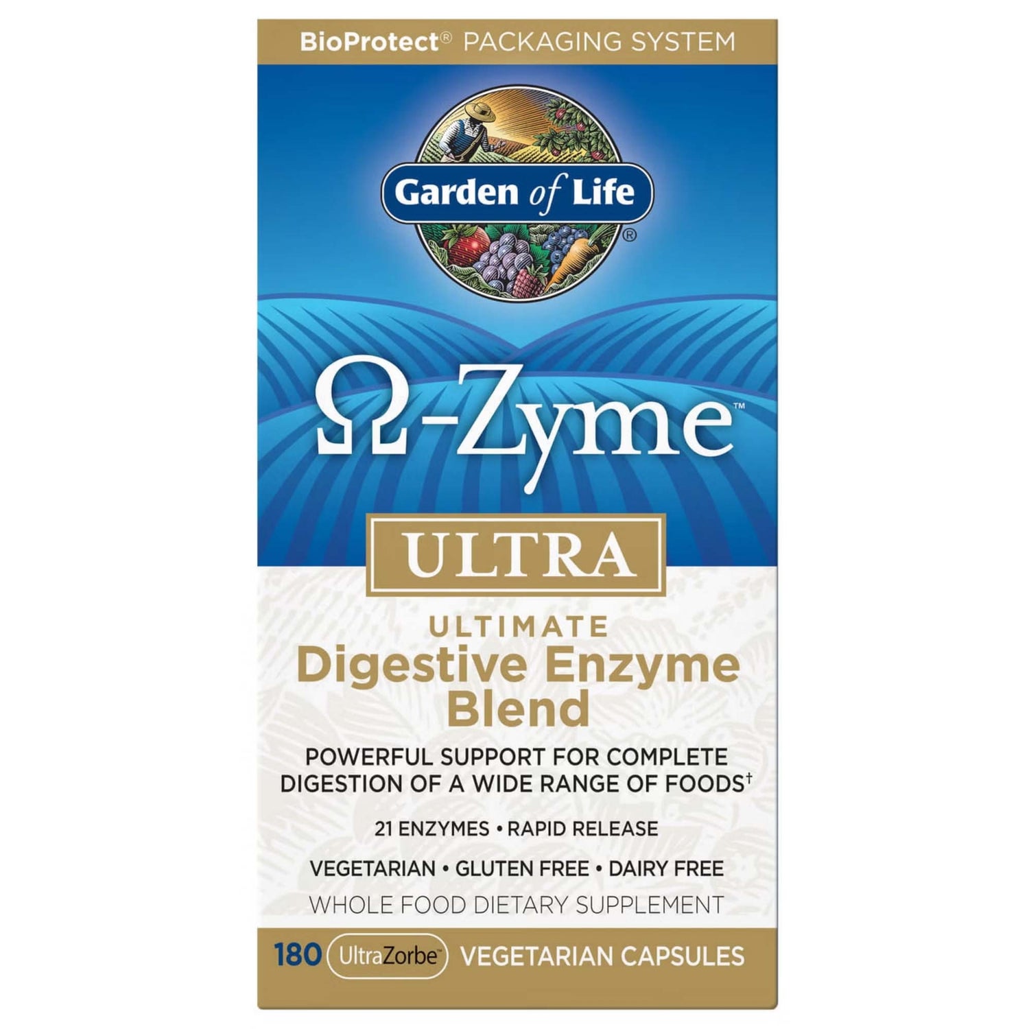 Omega-Zyme Ultra - 180 Capsules