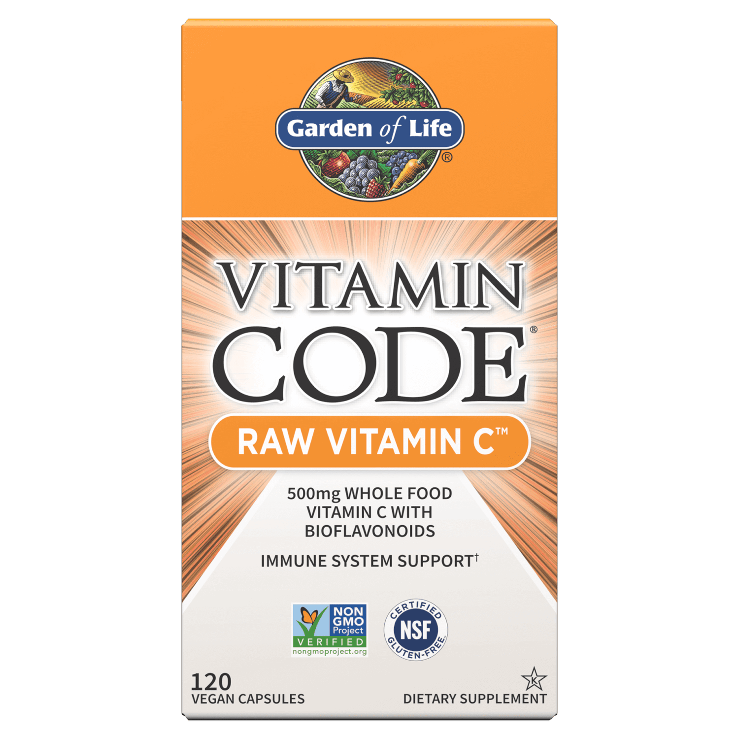 Vitamin Code Raw Vitamine C - 120 gélules