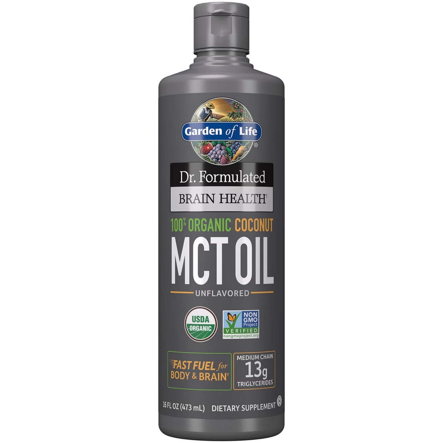 Santé du Cerveau - Huile TCM de Noix de Coco - 473ml