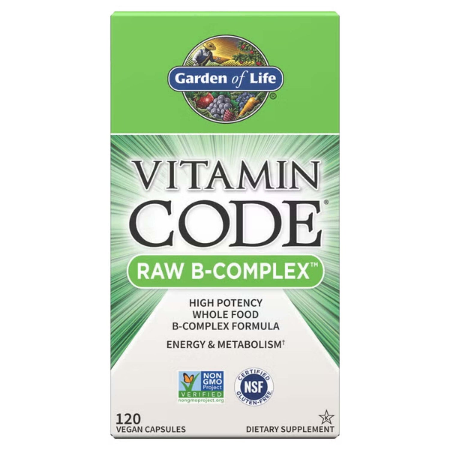 Vitamin Code B-Complex - 120 Capsules