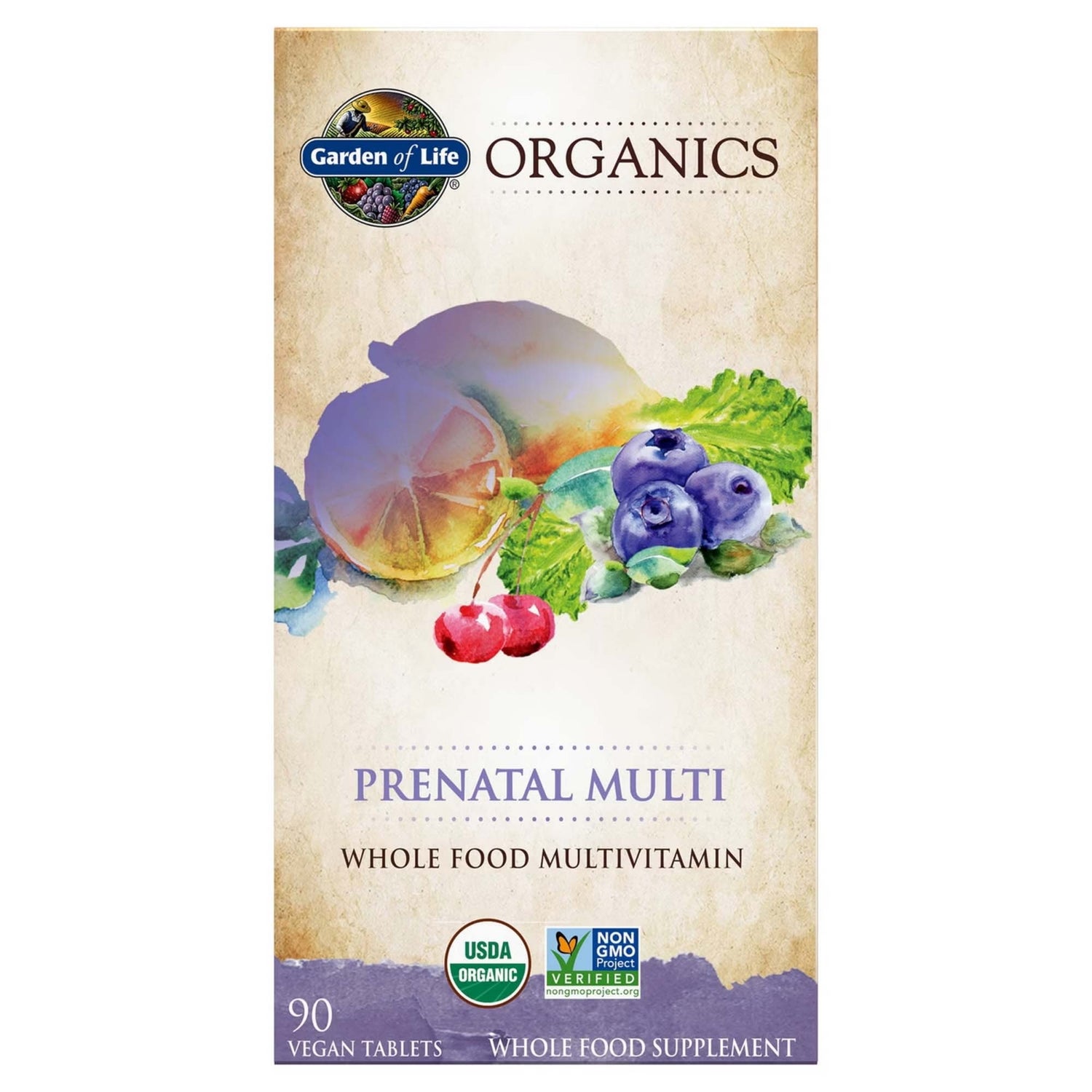 Organics Multivitamines Prénatales - 90 Comprimés