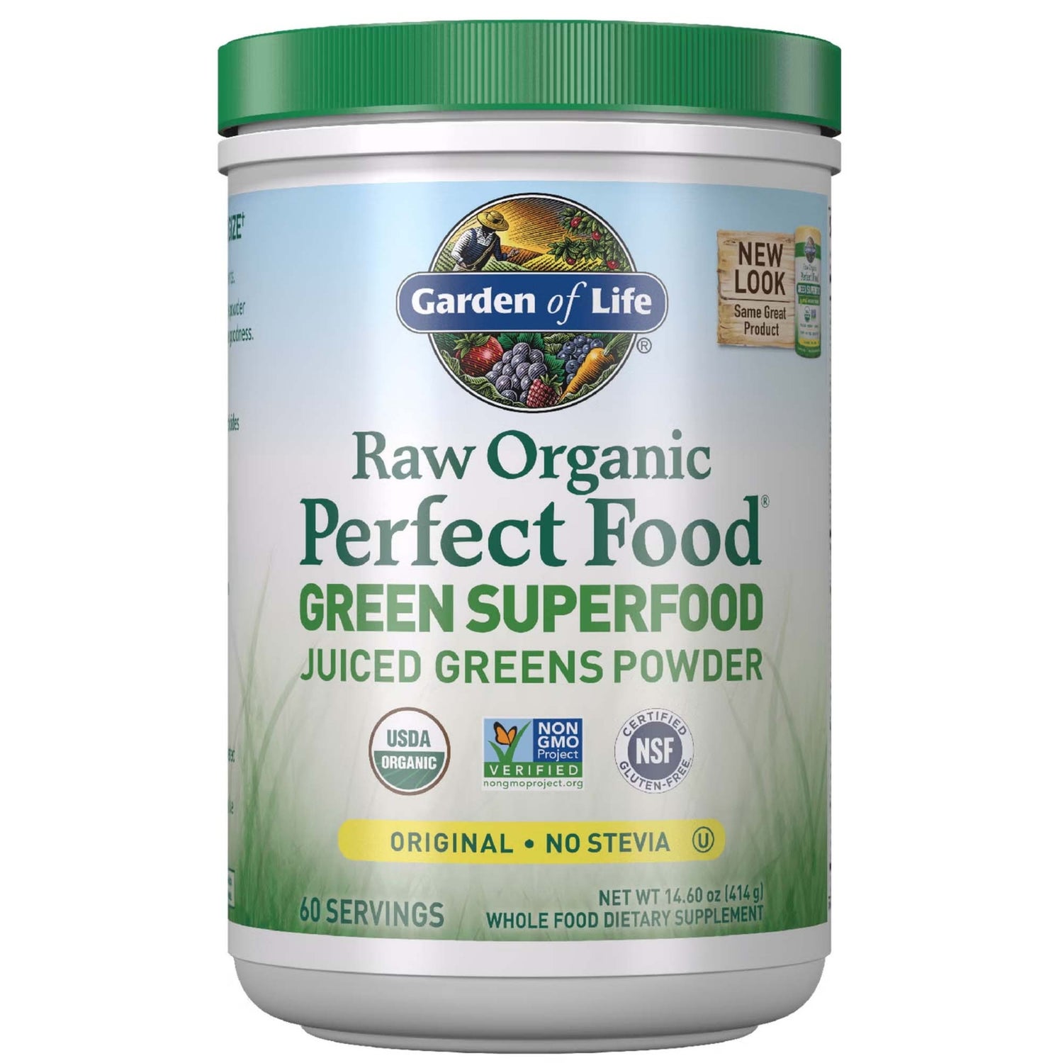 Superaliments Raw Organic Perfect Food Green - Original - 414g