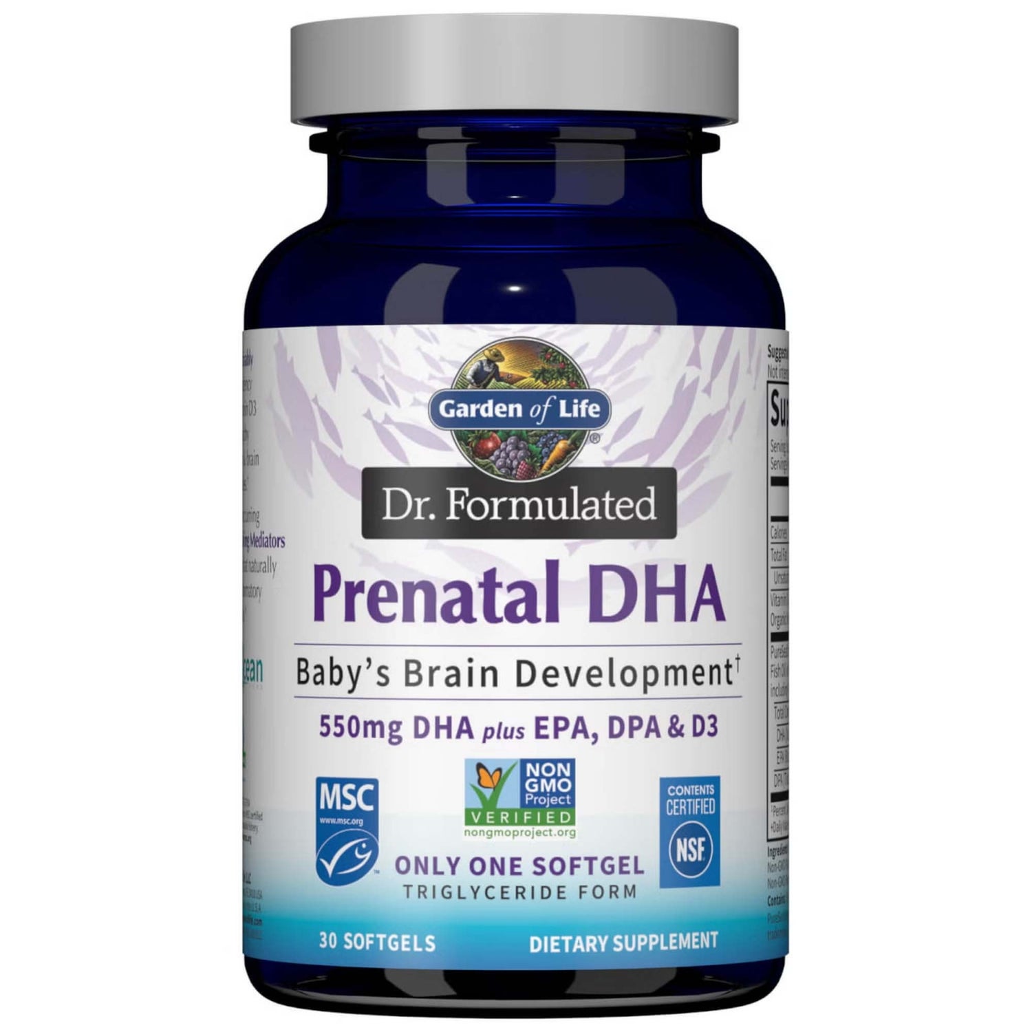 DHA pour femmes enceintes Dr. Formulated - Gélules molles