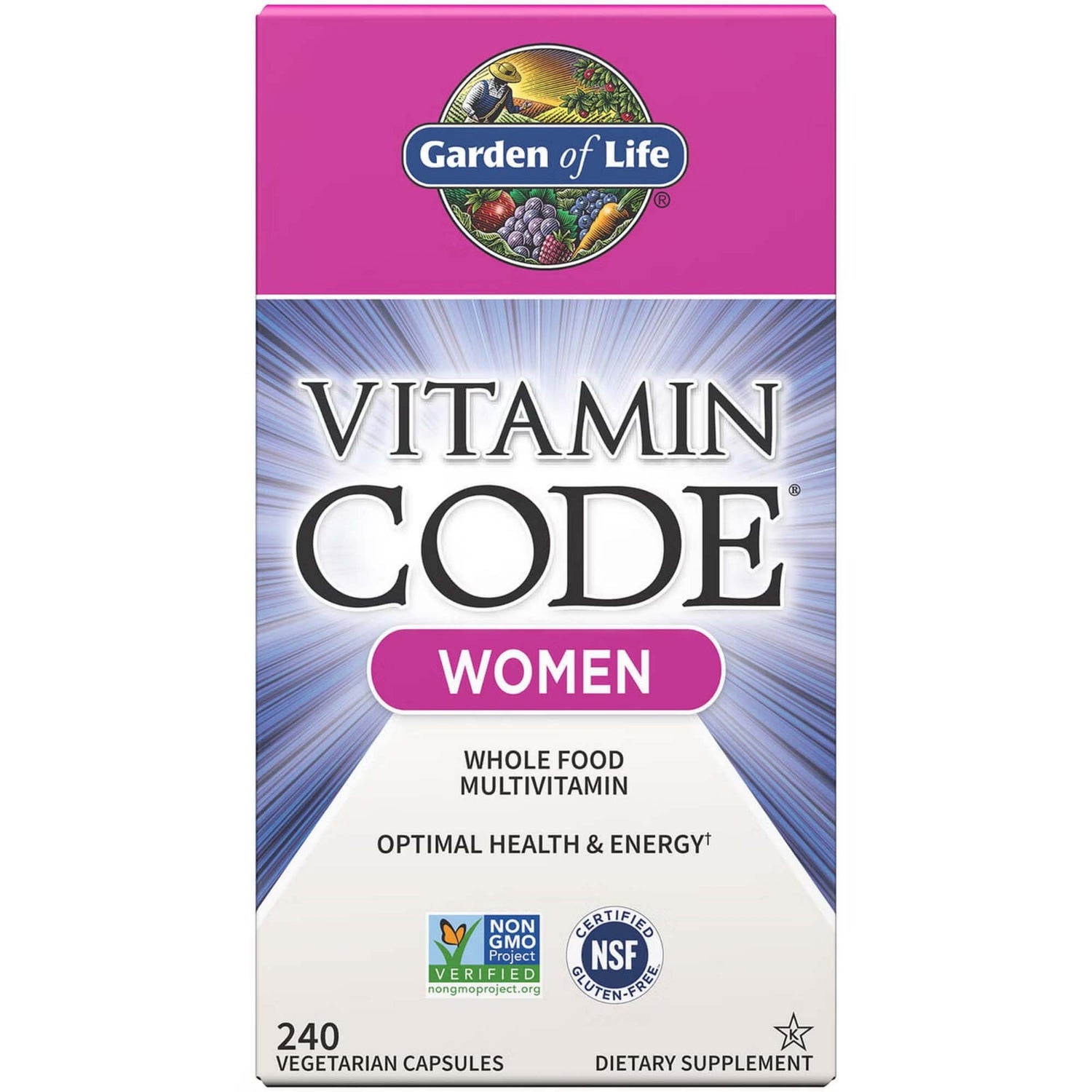 Vitamin Code pour femmes - 240 gélules
