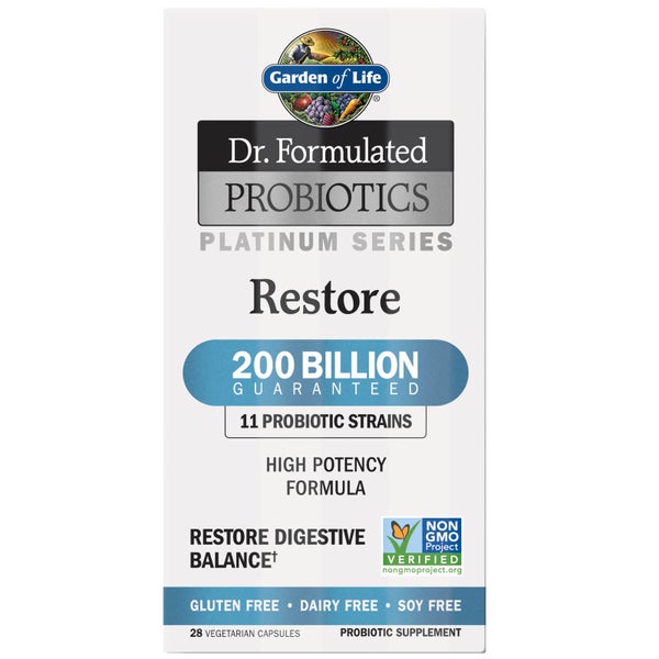 Probiotiques Platinum Restore 200B - Cooler - 28 Capsules