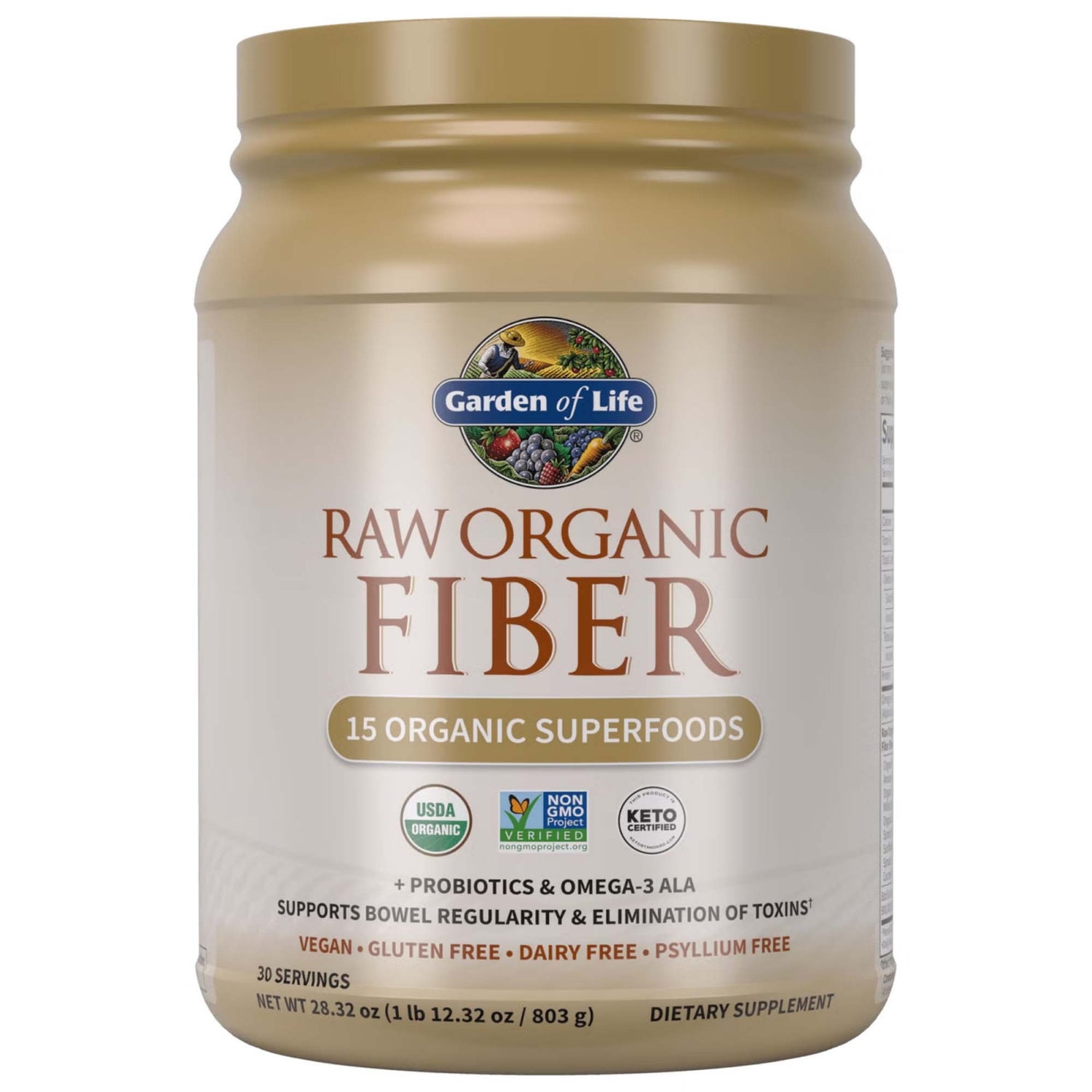 Raw Fiber - 15 superaliments bio - 803 g POUDRE