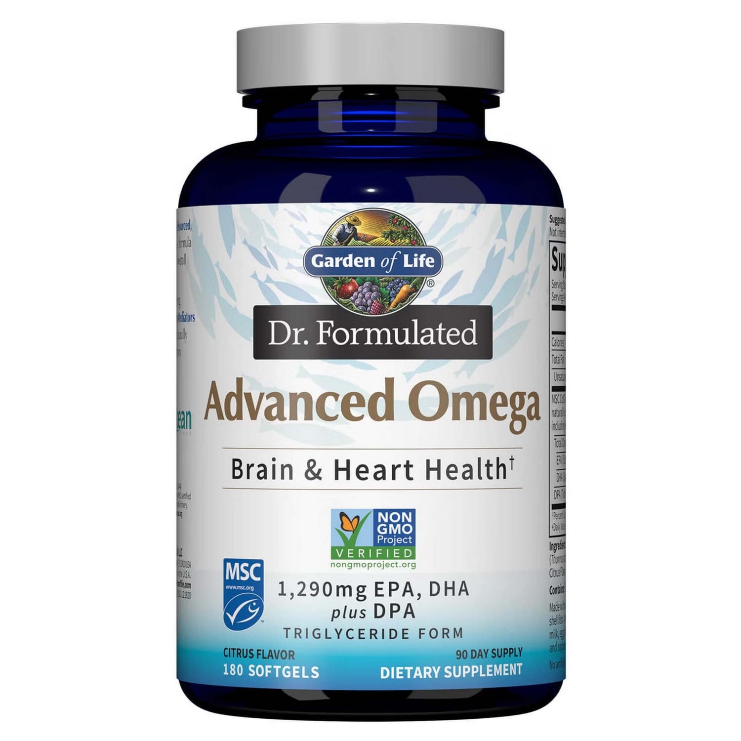 Advanced Omega Dr. Formulated - 180 gélules molles