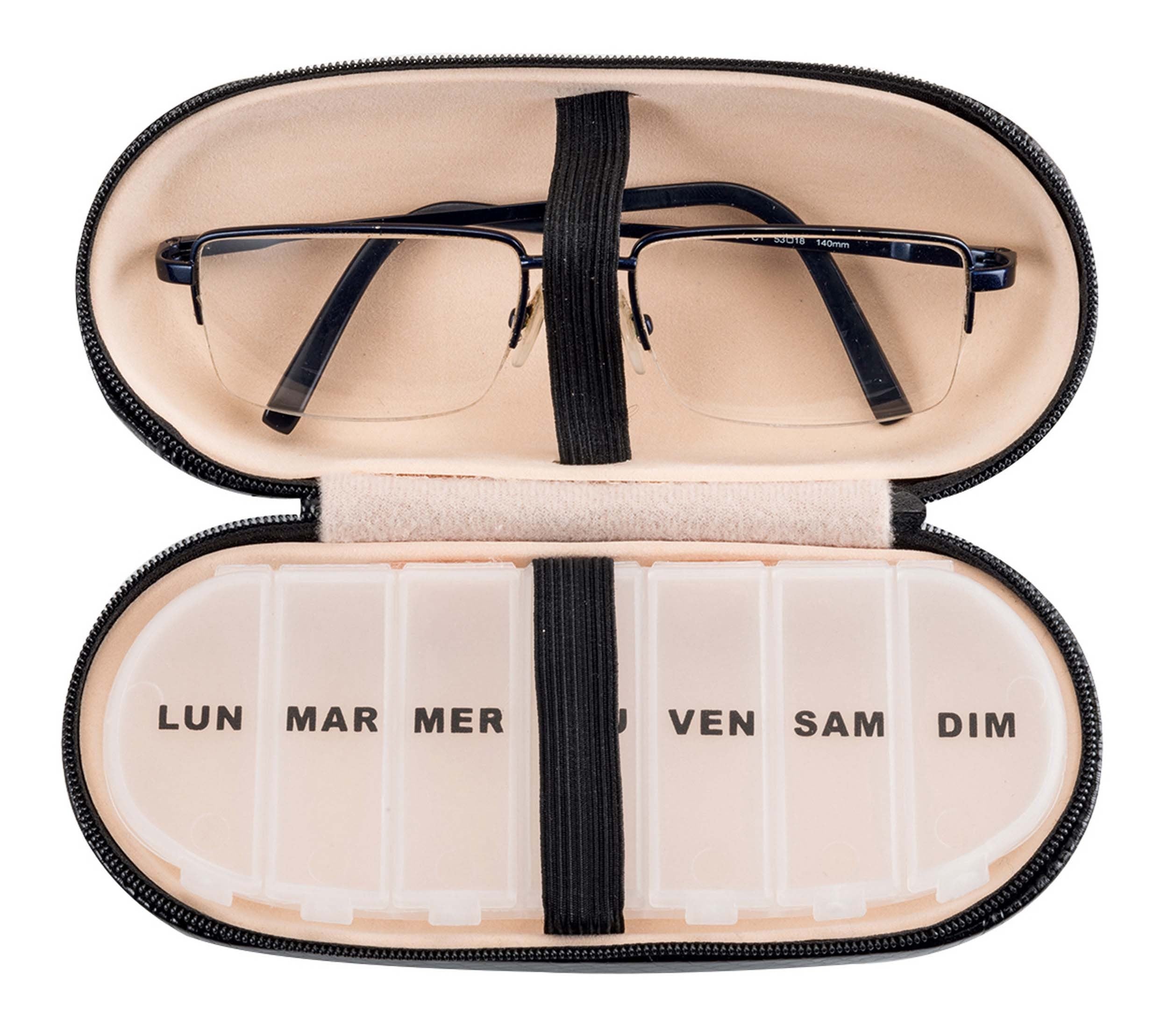 Etui à Lunettes et Pilulier - Hestec