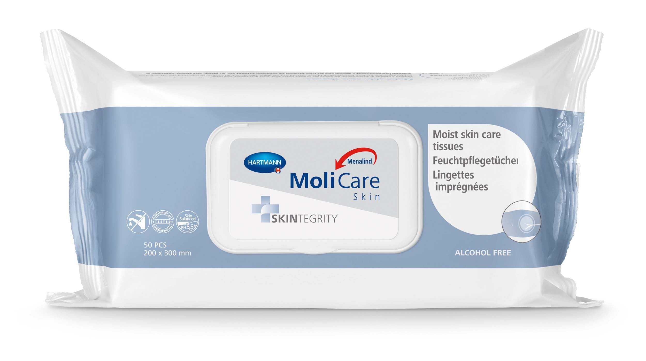 Serviette Impregnée - Molicare Skin Toilette - Hartmann