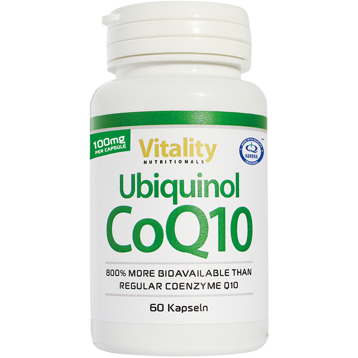 Vitality Nutritionals CoQ10 Ubiquinol 100mg