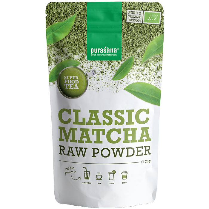 Purasana Vegan matcha classic the poudre bio 75g