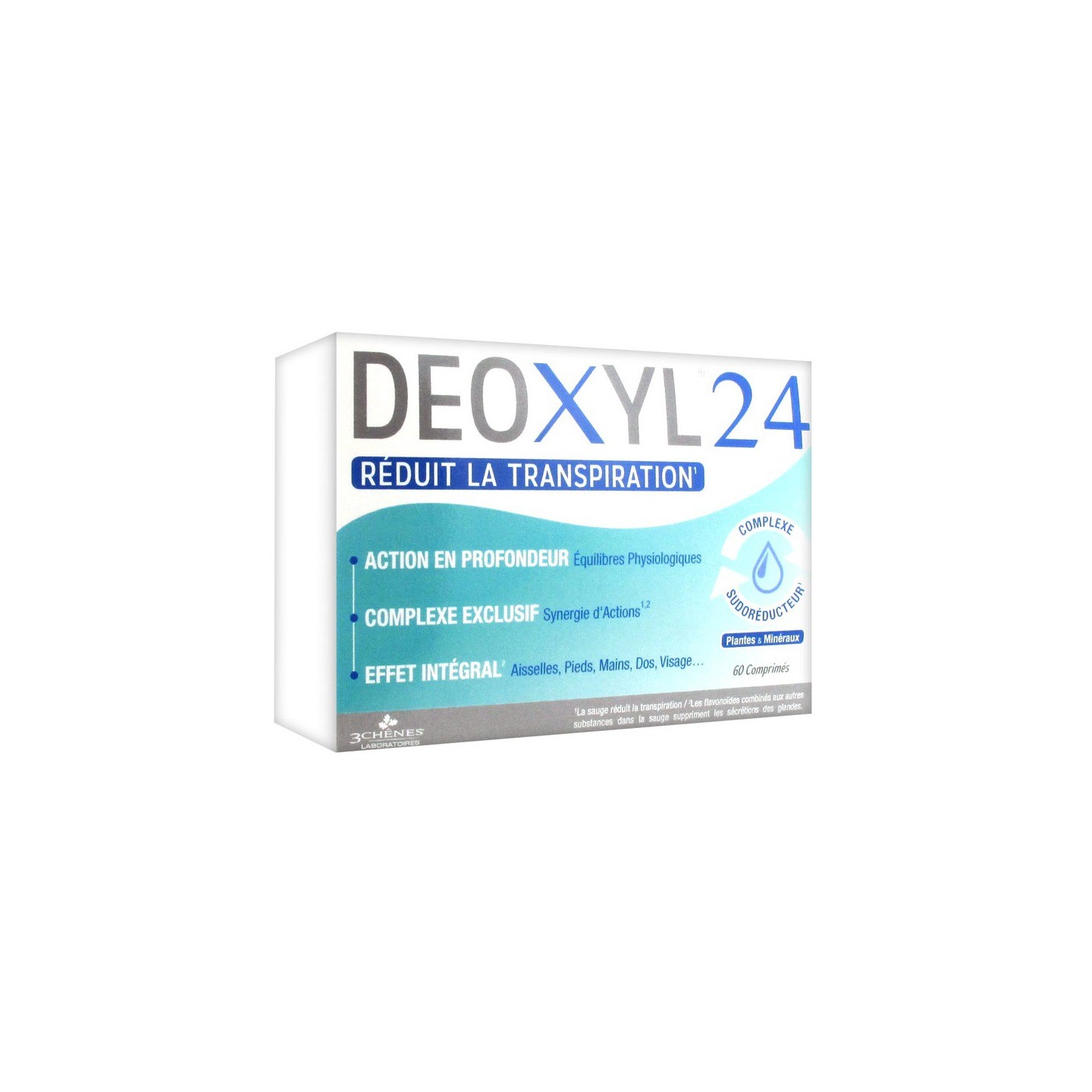 3 Chênes Deoxyl 24 60 Comprimés