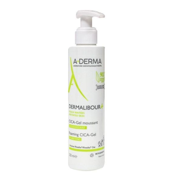 A-derma Dermalibour+ CICA Gel Moussant assainissant 200mL