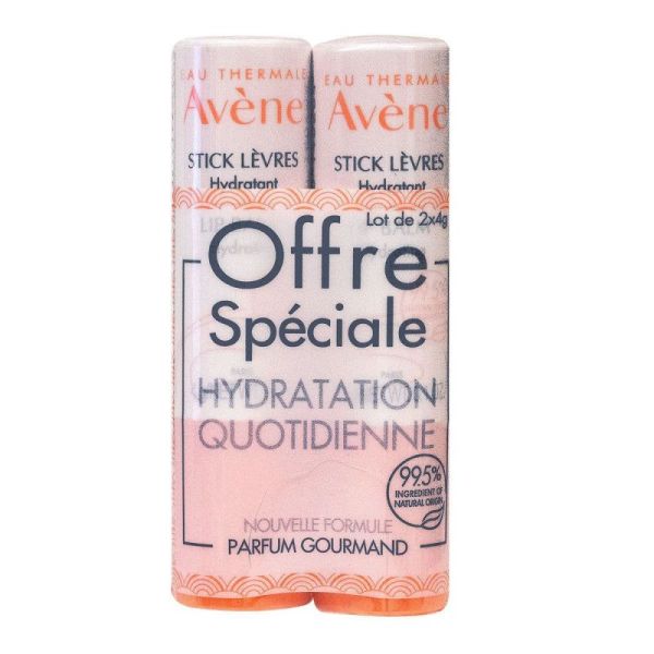 Avene sticks à lèvres hydratant lot de 2
