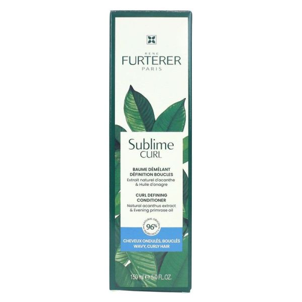 Furterer Baume Démêlant Définition Boucles 150mL