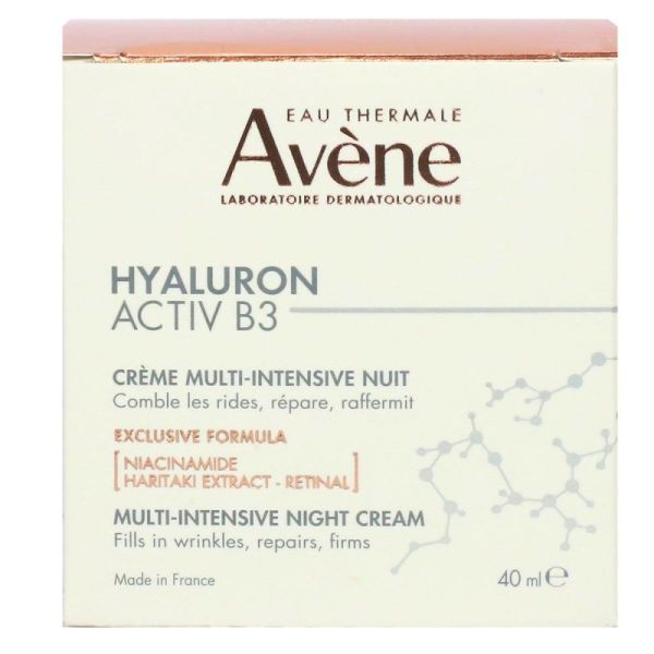 Avene Hyaluron Activ B3 crème NUIT 40 mL