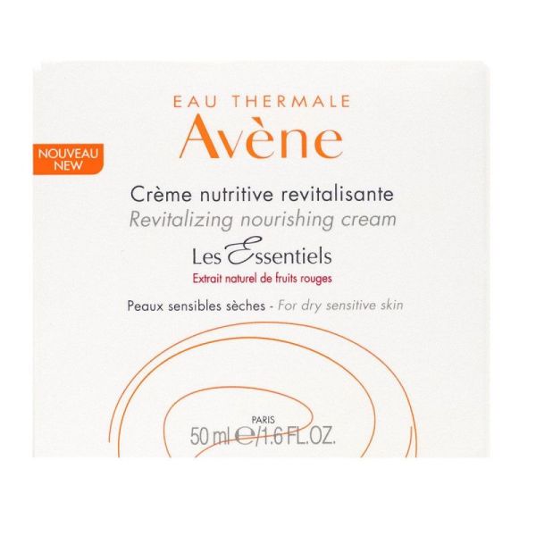 Avene Creme Nutritive Revitalisante Les essentiels, en pot 50 mL