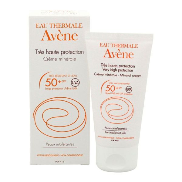 Avene Crème solaire minérale spf50+ tube 50 mL