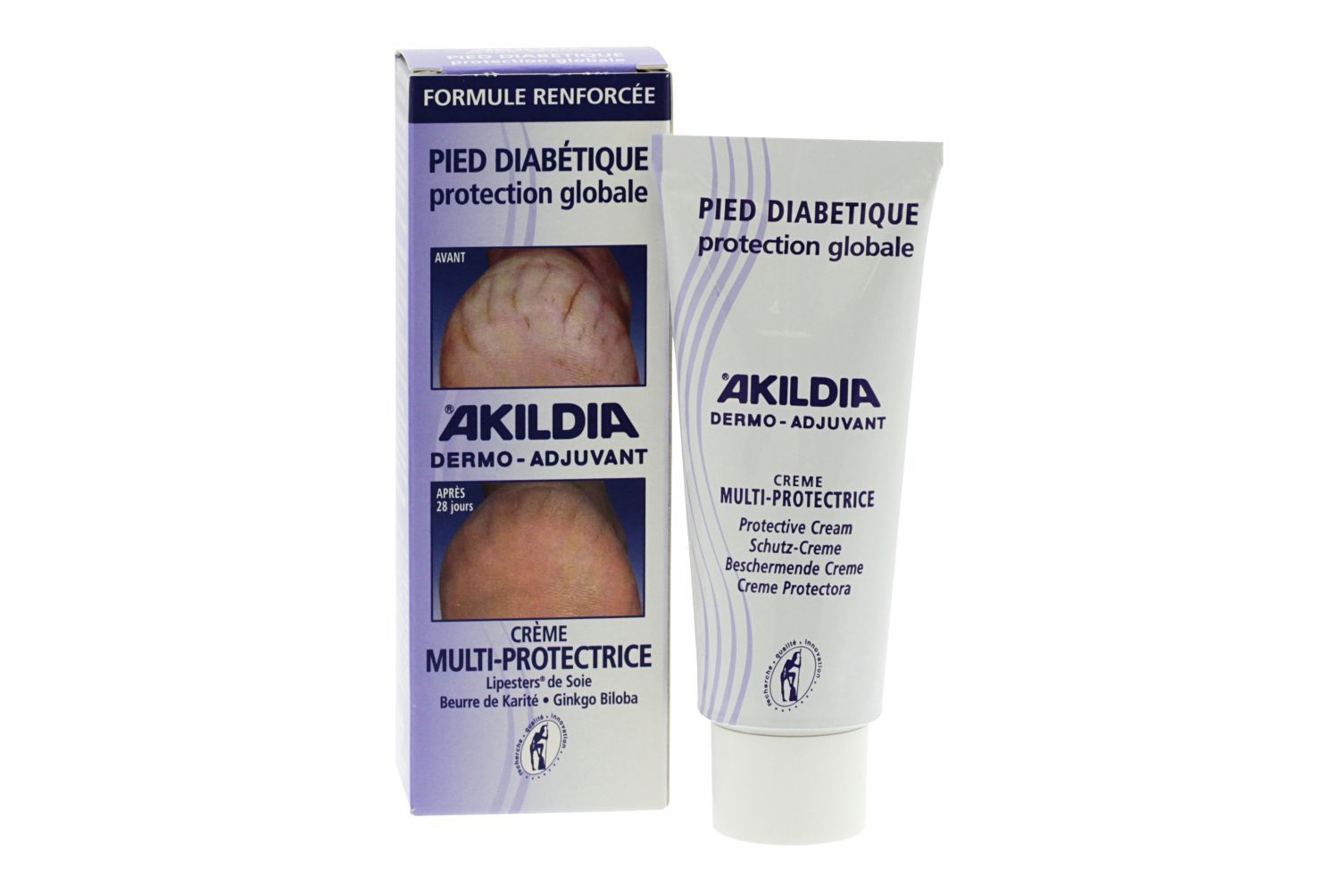 Akildia Crème Multi-Protectrice Pied Fragilisé 75 mL