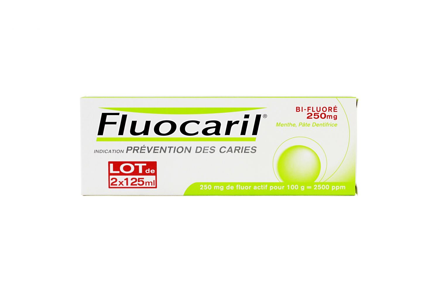 Fluocaril Bi250 Ment Pat125Ml2