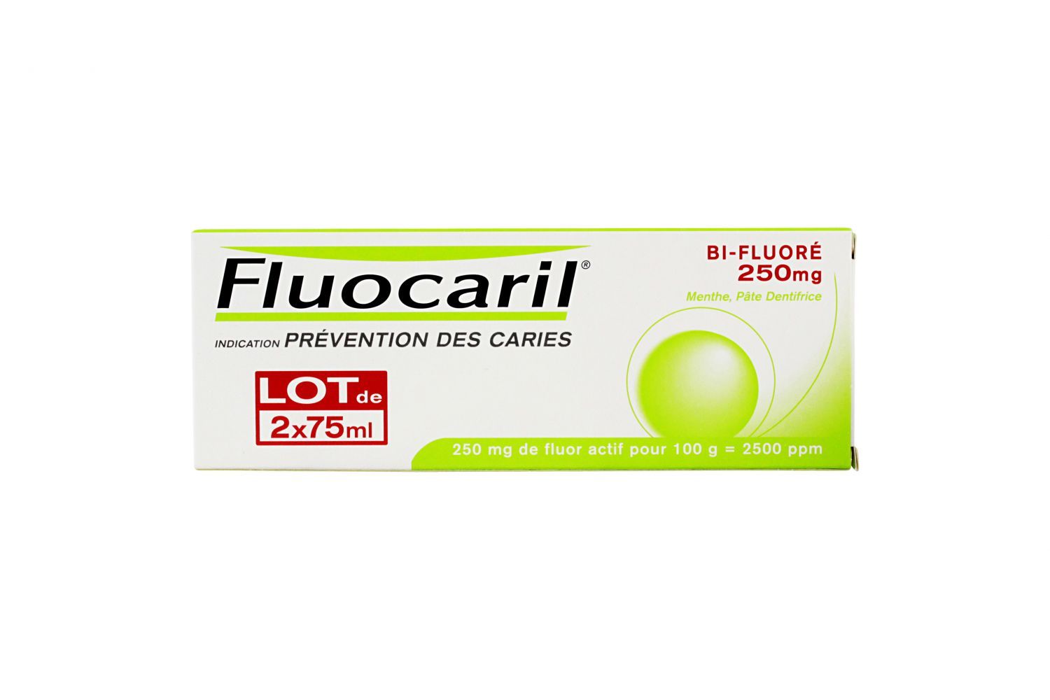 Fluocaril Bi250 Ment Pat75Mlx2