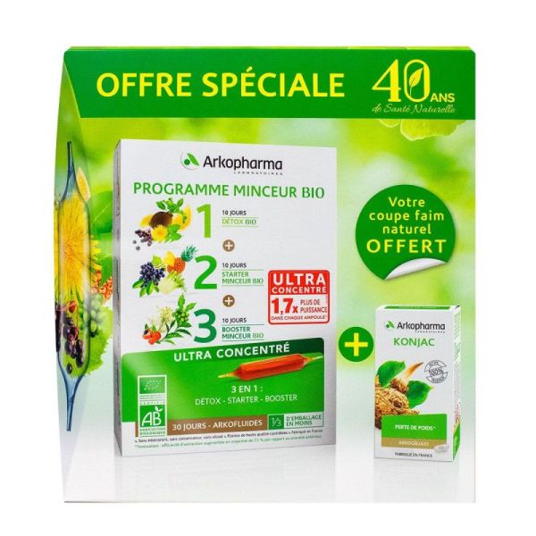 Arkofluide Pgr Minceur Konjac Offert