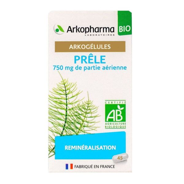 Arkogélules Prêle Bio Boite 45 gélules