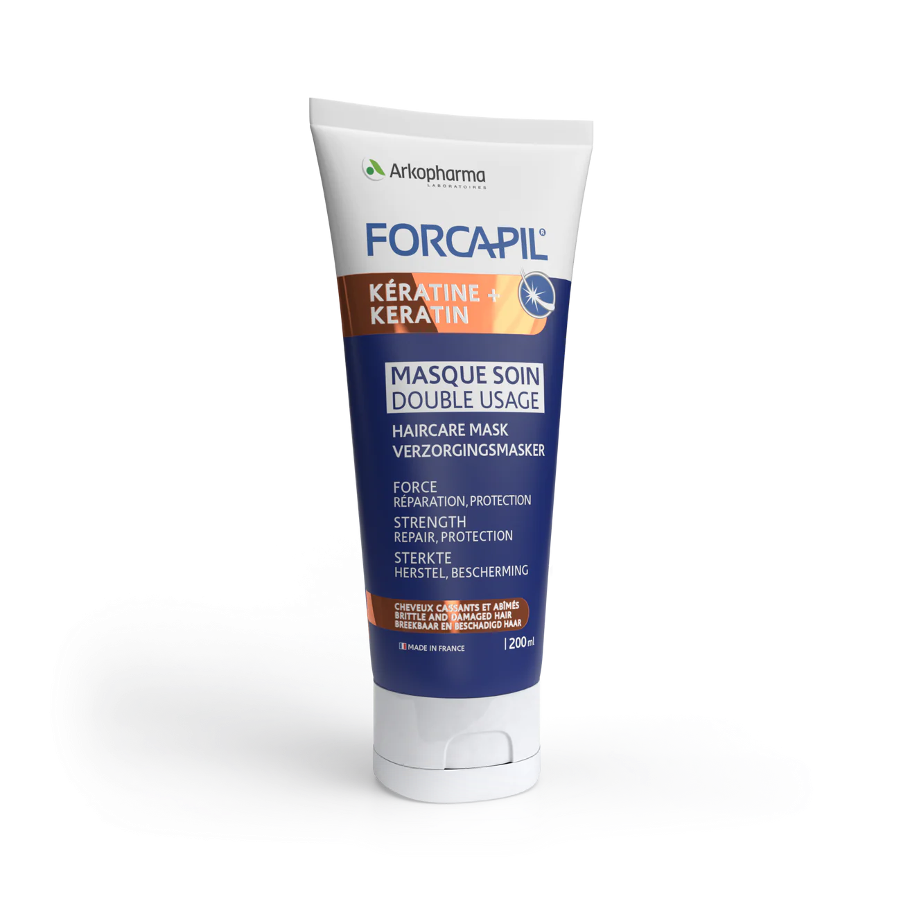Forcapil Shampooing Fortifiant Kératine 200 mL