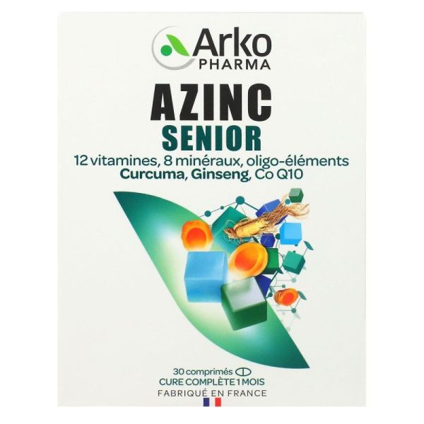 Azinc Senior - 30 comprimés