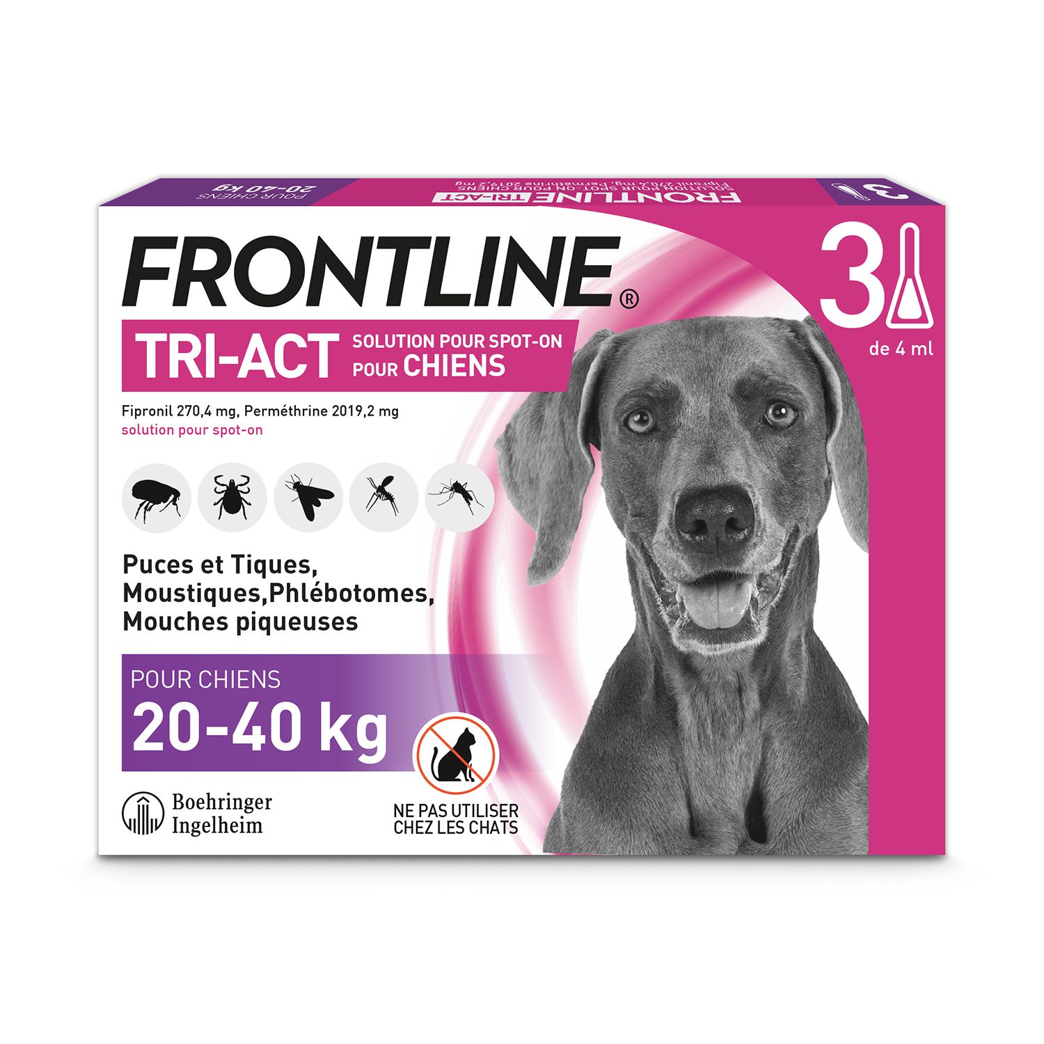 Frontline Tri.spot-On Cn/L P.3 20-40kg X3