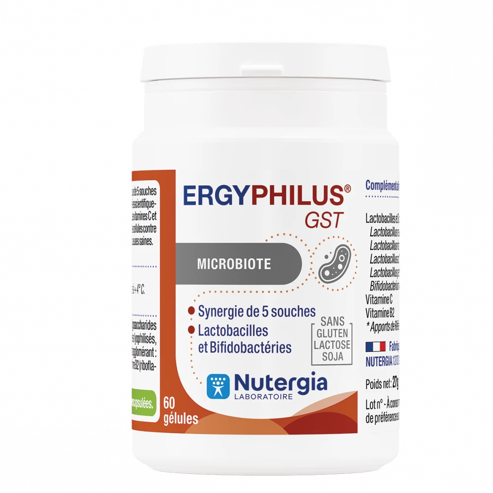 Nutergia Ergyphilus GST Gélules 60