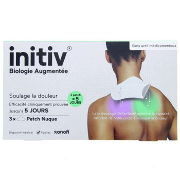 Initiv Patch Anti-douleur Nuque boite 3 patchs