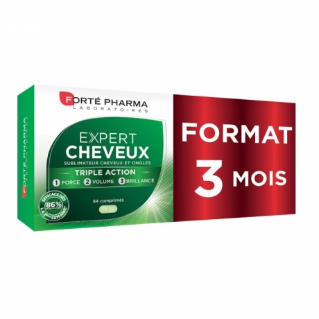 Forté Pharma expert cheveux 3 mois dont 50% Offert