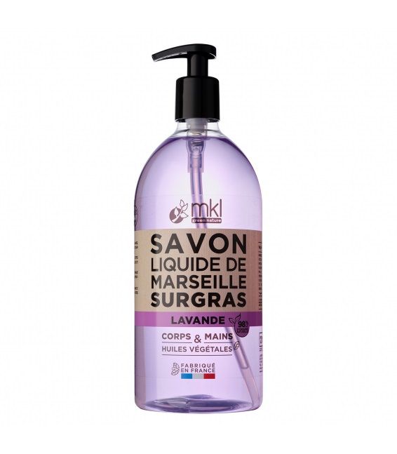 Mkl Savon Liquide Marseille Argan Lavande 1L