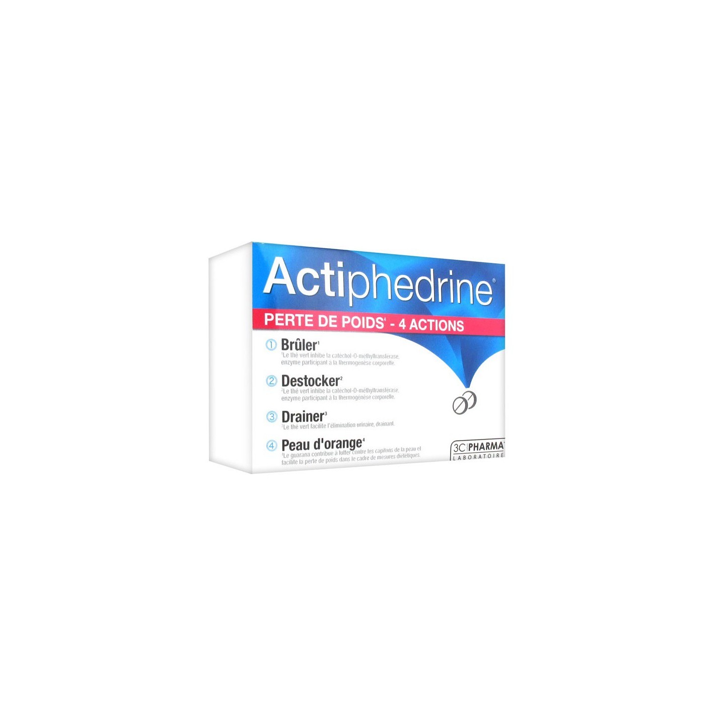 3C Pharma Actiphedrine 60 Comprimés