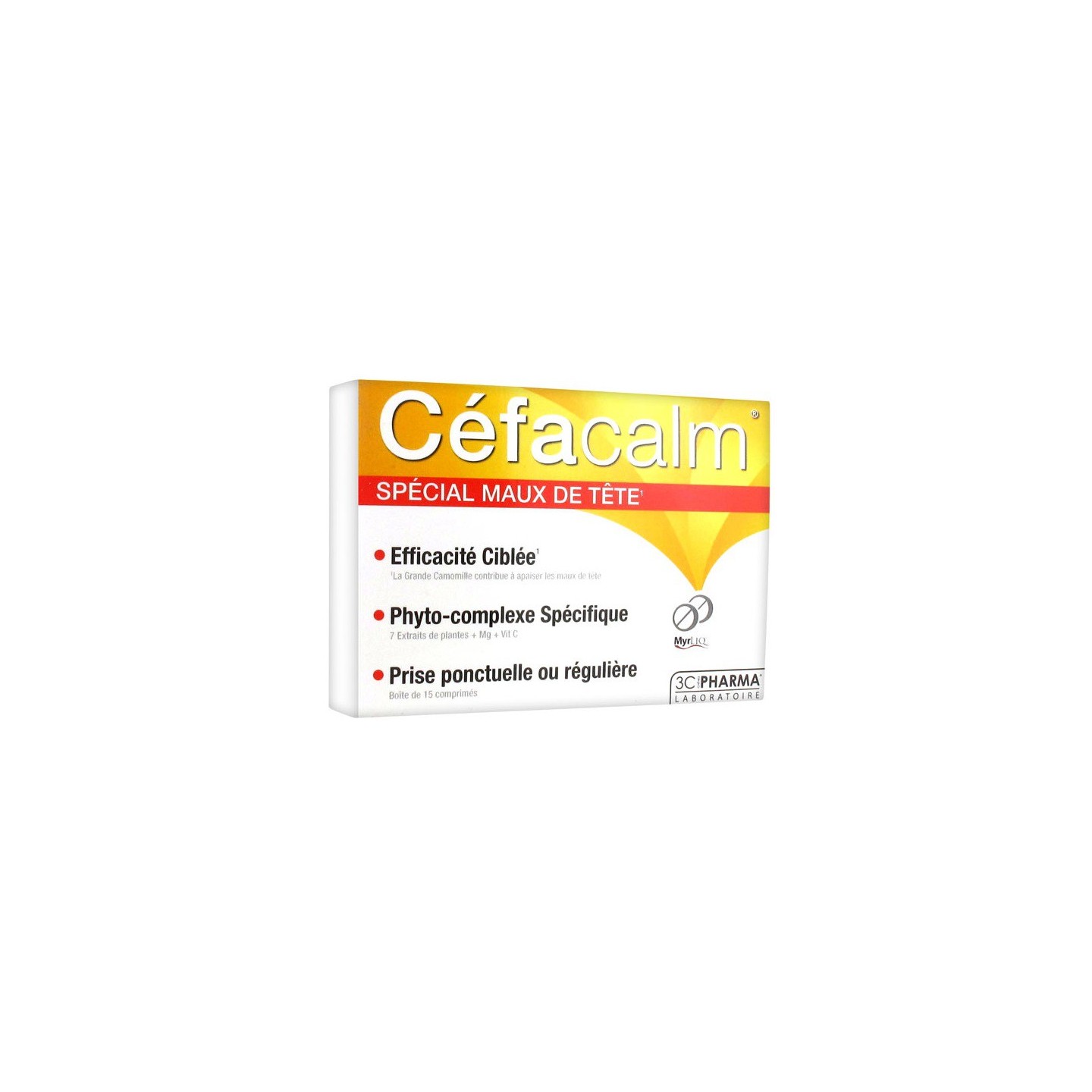 3C Pharma Céfacalm 15 Comprimés