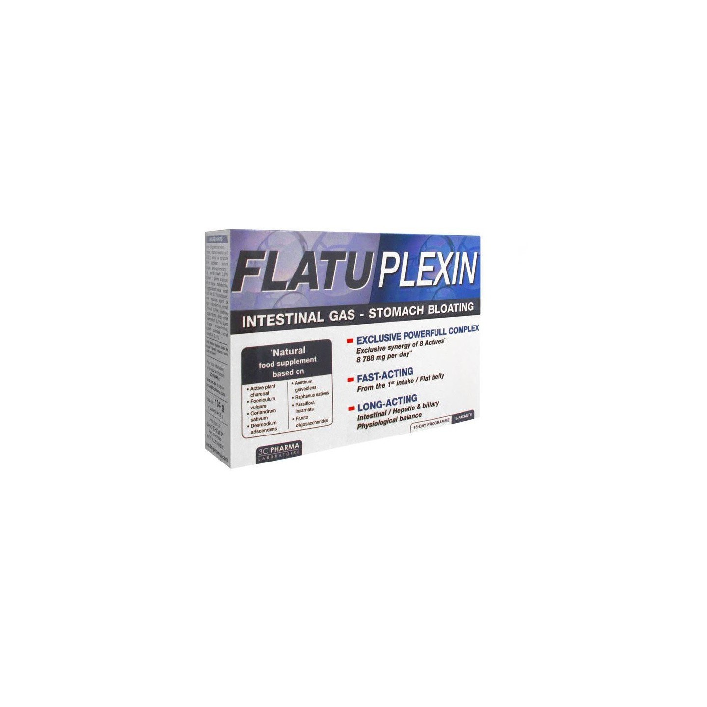 3C Pharma Flatuplexin 16 Sachets