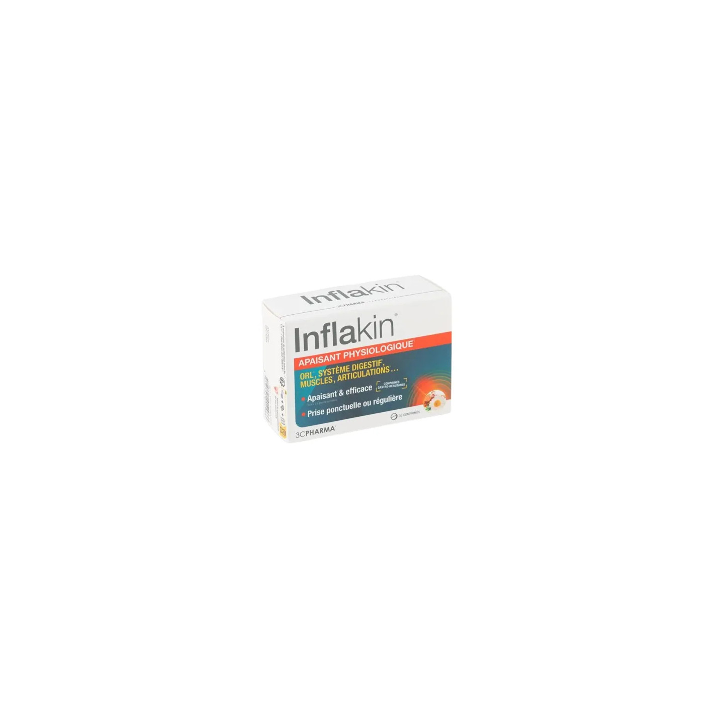 3C Pharma Inflakin Etats Inflammatoires 30 Comprimés