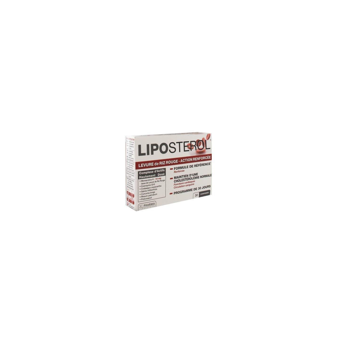 3C Pharma Liposterol 30 Comprimés