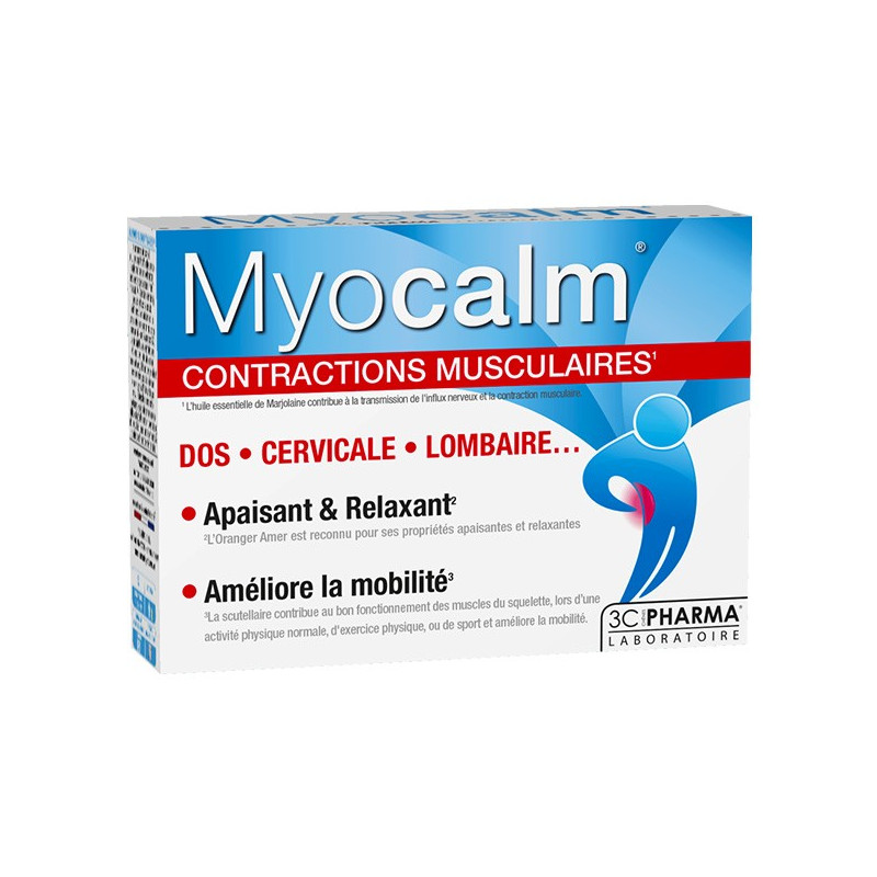 3C Pharma Myocalm 30 comprimés