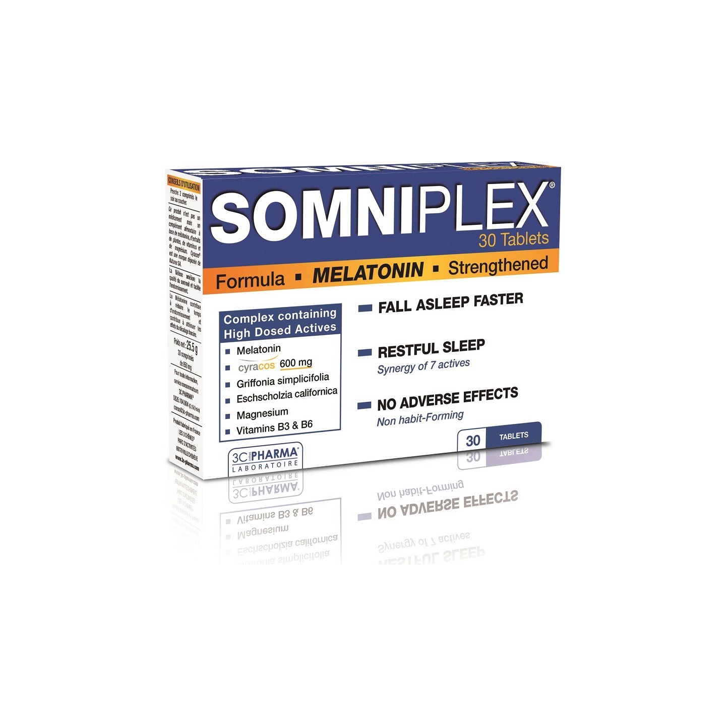 3C Pharma Somniplex - 30 comprimés