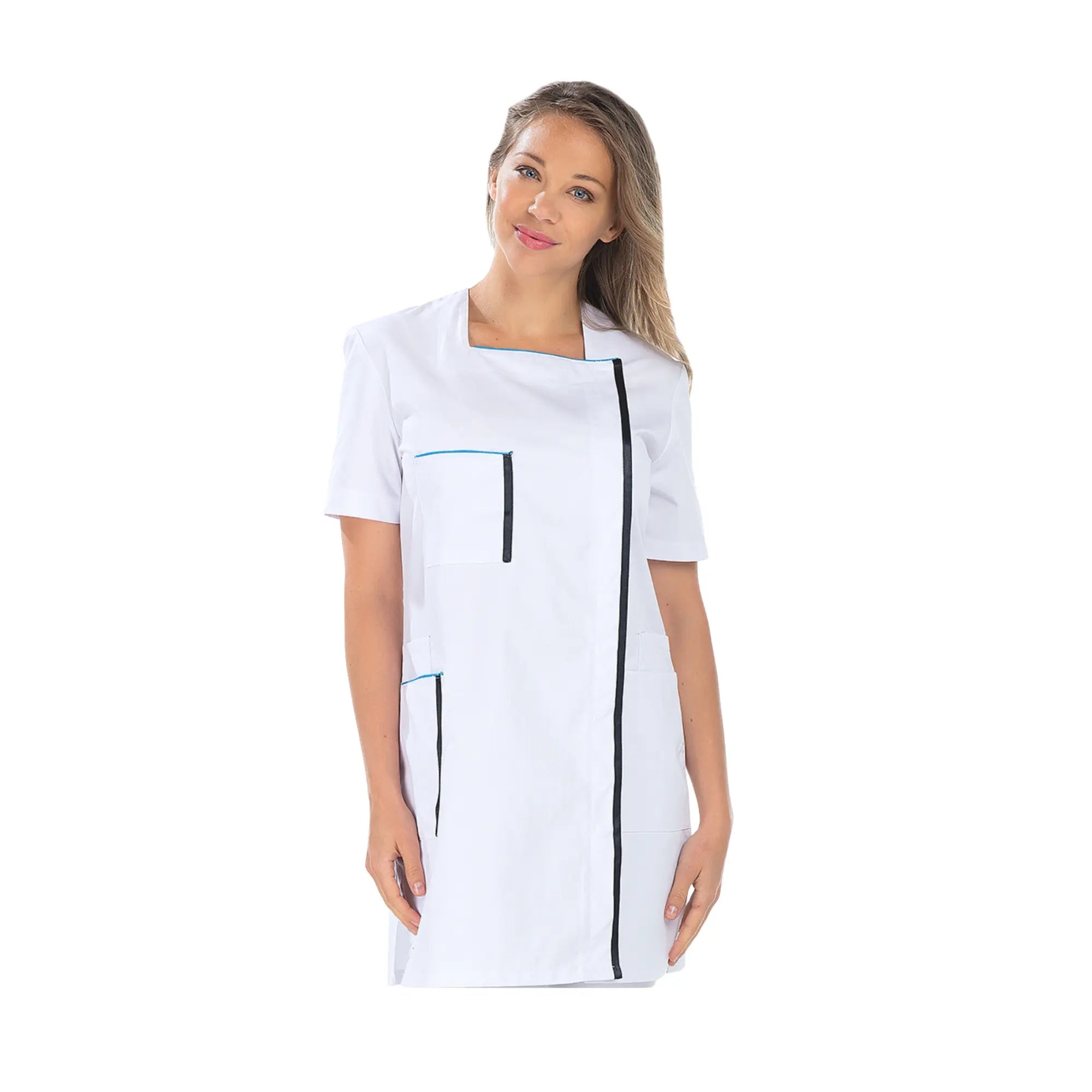 Iris - Blouse 3/4 - Manches courtes - Femme - 85 cm