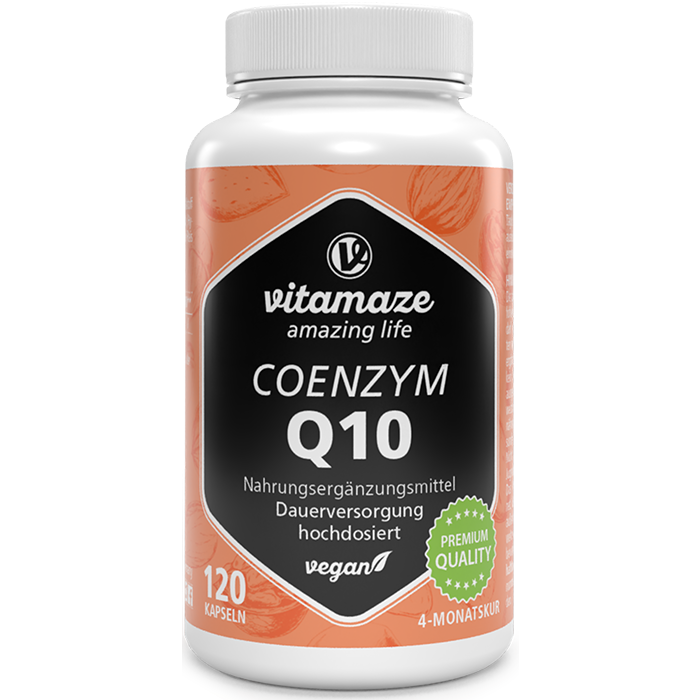 Coenzyme Q10, 120 gélules végétaliennes