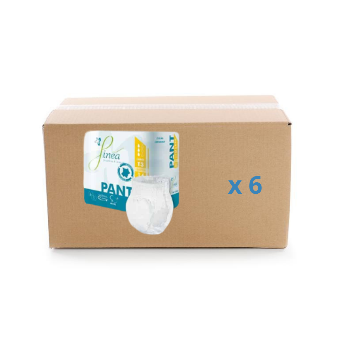 Sous-vêtement absorbant Finéa Pant - M - Jour Extra - carton 6X14 - Finéa